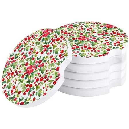 ZHANZZK Summer Fruit Cherry Watercolor Set of 2 Car Coaster for Drinks Absorbent Ceramic Stone Coasters Cup Mat with Cork Base for Home Kitchen Room Coffee Table Bar Decor
ZHANZZK Summer Fruit Cherry Watercolor Set of 2 Car Coaster for Drinks Absorbent Ceramic Stone Coasters Cup Mat with Cork Base for Home Kitchen Room Coffee Table Bar Decor