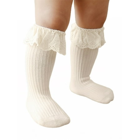 Baby Girls Socks Lace Medium Tube Ribbed Knit Non-slip Floor Hosiery Ruffle Stockings
Baby Girls Socks Lace Medium Tube Ribbed Knit Non-slip Floor Hosiery Ruffle Stockings