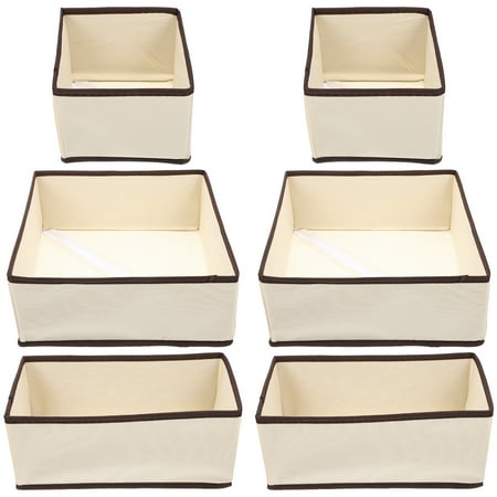 6 Pcs Cloth Storage Box Good Sliding Foldable Containers for Clothes Clothing Non-woven Fabric Baby
6 Pcs Cloth Storage Box Good Sliding Foldable Containers for Clothes Clothing Non-woven Fabric Baby
