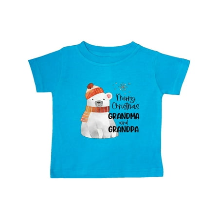 Inktastic Merry Christmas Grandma and Grandpa Cute Polar Bear Gift Baby Boy or Baby Girl T-Shirt
Inktastic Merry Christmas Grandma and Grandpa Cute Polar Bear Gift Baby Boy or Baby Girl T-Shirt