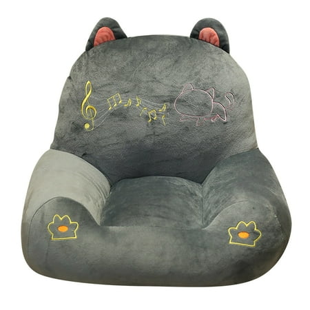 naioewe Plush Foldable Kids Sofa Cartoon Children Couch Backrest Armchair Bed with Pocket and Handle 2 in 1 Flip Open Baby Seat Dark Grey
naioewe Plush Foldable Kids Sofa Cartoon Children Couch Backrest Armchair Bed with Pocket and Handle 2 in 1 Flip Open Baby Seat Dark Grey