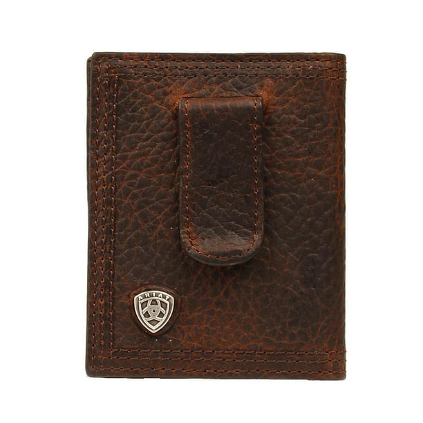 Ariat Accessories Men's Bfold/Clip Wallet BROWN O/S
