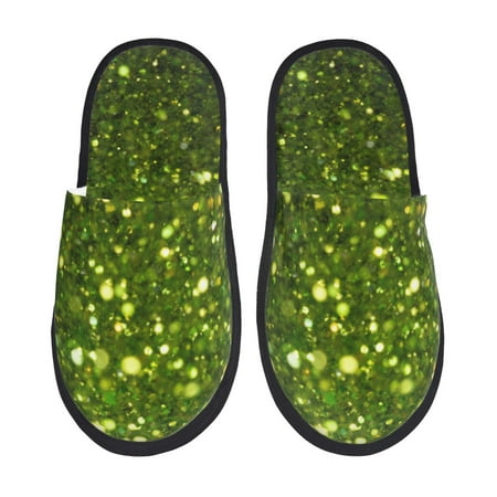 Disketp Green Glitter Sparkle Fuzzy House Memory Foam Slippers Furry Fur Lined Bedroom Shoes Cozy Indoor-Large
Disketp Green Glitter Sparkle Fuzzy House Memory Foam Slippers Furry Fur Lined Bedroom Shoes Cozy Indoor-Large