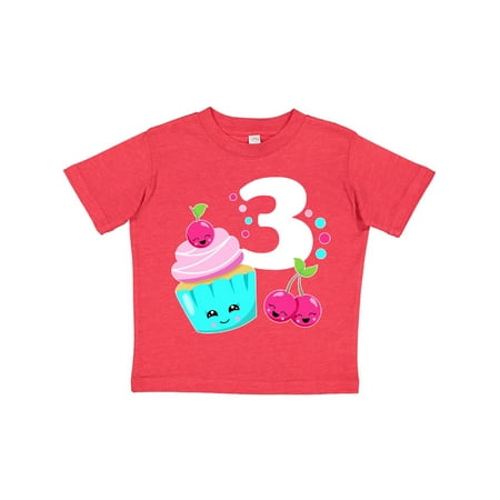 Inktastic Happy Cupcake Third Birthday Gift Toddler Boy or Toddler Girl T-Shirt
Inktastic Happy Cupcake Third Birthday Gift Toddler Boy or Toddler Girl T-Shirt