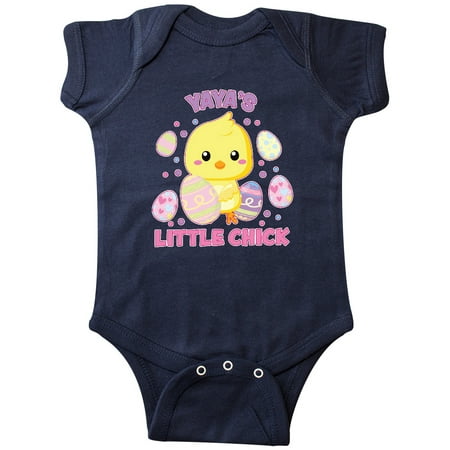 Inktastic Yaya s Little Chick Cute Easter Chick with Colorful Eggs Gift Baby Boy or Baby Girl Bodysuit
Inktastic Yaya s Little Chick Cute Easter Chick with Colorful Eggs Gift Baby Boy or Baby Girl Bodysuit