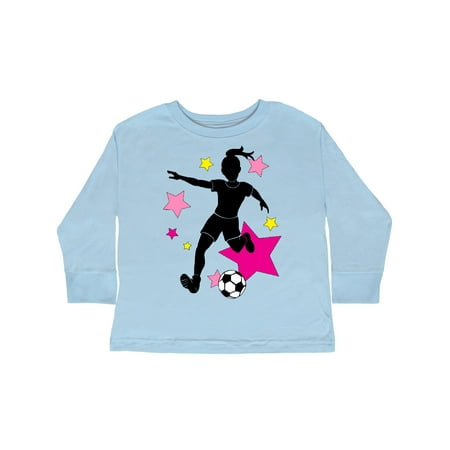 Inktastic Girl Playing Soccer- Pink and Yellow Stars Gift Toddler Toddler Girl Long Sleeve T-Shirt
Inktastic Girl Playing Soccer- Pink and Yellow Stars Gift Toddler Toddler Girl Long Sleeve T-Shirt