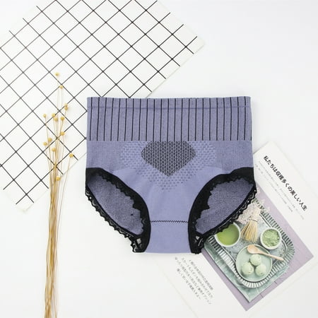 SBYOJLPB Women s waist Women s High-waist Panties Feminine Lace Buttocks Abdomen and Waist Panties Blue F
SBYOJLPB Women s waist Women s High-waist Panties Feminine Lace Buttocks Abdomen and Waist Panties Blue F