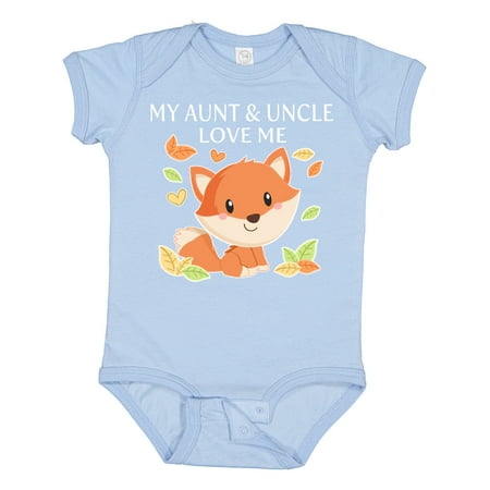 Inktastic My Aunt and Uncle Love Me- Little Fox Gift Baby Boy or Baby Girl Bodysuit
Inktastic My Aunt and Uncle Love Me- Little Fox Gift Baby Boy or Baby Girl Bodysuit