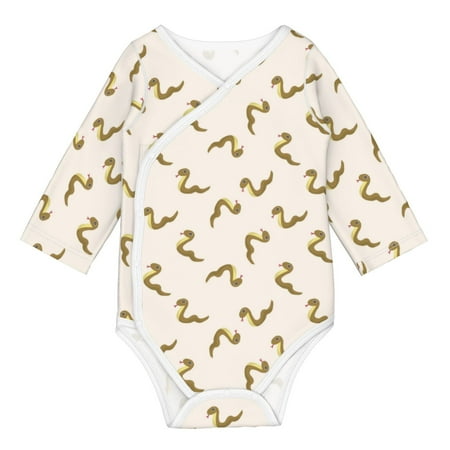 Coaee Cartoon Snake for Soft Cotton Baby Long-Sleeve Bodysuit Girls Boys Bodysuit Romper
Coaee Cartoon Snake for Soft Cotton Baby Long-Sleeve Bodysuit Girls Boys Bodysuit Romper