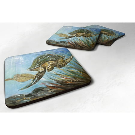 Carolines Treasures JMK1261FC Loggerhead Sea Turtle Foam Coaster Set of 4 3 1/2 x 3 1/2 multicolor
Carolines Treasures JMK1261FC Loggerhead Sea Turtle Foam Coaster Set of 4 3 1/2 x 3 1/2 multicolor