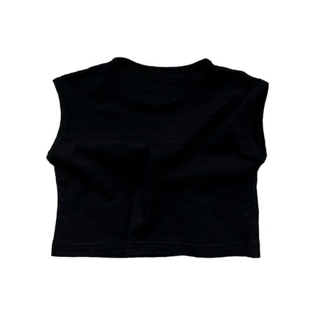 MQLKF Toddler Baby Boy And Girl Summer Round Neck Sleeveless Solid Color Tank Top Cute Home Wear Soft Fashionable Casual Beautiful Kids Tops
MQLKF Toddler Baby Boy And Girl Summer Round Neck Sleeveless Solid Color Tank Top Cute Home Wear Soft Fashionable Casual Beautiful Kids Tops