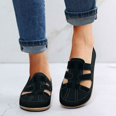 Cathalem Womens Casual Comfortable Shoes Shoes Hollow Women s Casual Elastic Solid Summer Color Band Flat Fashion Women s casual Shoes Black 8
Cathalem Womens Casual Comfortable Shoes Shoes Hollow Women s Casual Elastic Solid Summer Color Band Flat Fashion Women s casual Shoes Black 8
