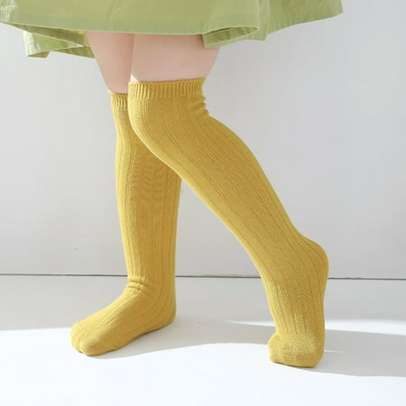 Quealent Socks Ribbed Casual Kids Stockings High Girls Knee Baby Solid Toddler Antislip Baby Care Stud Socks E One Size
Quealent Socks Ribbed Casual Kids Stockings High Girls Knee Baby Solid Toddler Antislip Baby Care Stud Socks E One Size