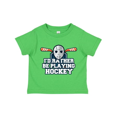 Inktastic I d Rather Be Playing Hockey Gift Toddler Boy or Toddler Girl T-Shirt
Inktastic I d Rather Be Playing Hockey Gift Toddler Boy or Toddler Girl T-Shirt
