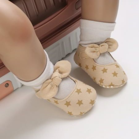 Bullpiano Baby Girls Princess Bowknot Dress Shoes Infant Non-Slip Mary Jane Flats Shoes 0-18M
Bullpiano Baby Girls Princess Bowknot Dress Shoes Infant Non-Slip Mary Jane Flats Shoes 0-18M