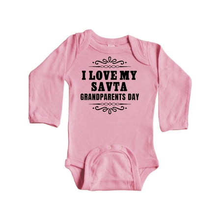 Inktastic Grandparents Day I Love My Savta Gift Baby Boy or Baby Girl Long Sleeve Bodysuit
Inktastic Grandparents Day I Love My Savta Gift Baby Boy or Baby Girl Long Sleeve Bodysuit