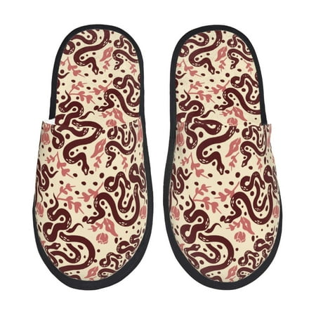 Sigee Snake for Cozy Furry Slippers Super Soft Indoor and Outdoor Use Non-Slip Sole Slip On House Slippers-Medium
Sigee Snake for Cozy Furry Slippers Super Soft Indoor and Outdoor Use Non-Slip Sole Slip On House Slippers-Medium