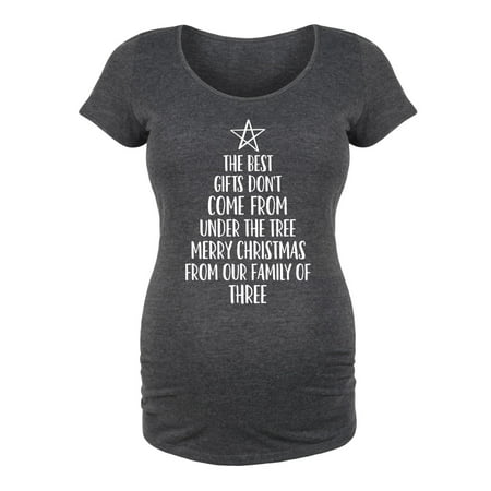 Bloom Maternity - Merry Christmas Family Of Three - Maternity Scoop Neck T-Shirt
Bloom Maternity - Merry Christmas Family Of Three - Maternity Scoop Neck T-Shirt