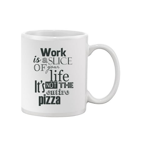 Pizza And Work Mug -Image by Shutterstock