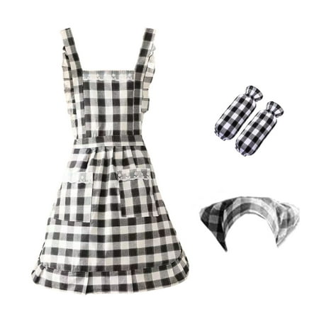 Apuakthei 2-piece cotton apron household kitchen breathable western style sleeves oil-proof overalls women summer new apron women
Apuakthei 2-piece cotton apron household kitchen breathable western style sleeves oil-proof overalls women summer new apron women