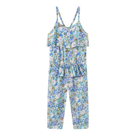 YANHAIGONG Summer Pants For Children Kids Girls Summer Fashion Casual Jumpsuit Printing Sleeveless Strap Romper
YANHAIGONG Summer Pants For Children Kids Girls Summer Fashion Casual Jumpsuit Printing Sleeveless Strap Romper