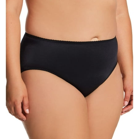 Women s Rago 510X Plus Light Shaping High Leg Brief Panty (Black 4X)