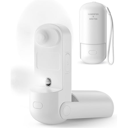 Handheld Fan Mini Fan Portable Personal Fan 2000mAH USB Rechargeable Fan with Power Bank 3 Speeds Adjustable Battery Operated 14-32 Hours for Women Men Commute Travel Outdoor White
Handheld Fan Mini Fan Portable Personal Fan 2000mAH USB Rechargeable Fan with Power Bank 3 Speeds Adjustable Battery Operated 14-32 Hours for Women Men Commute Travel Outdoor White