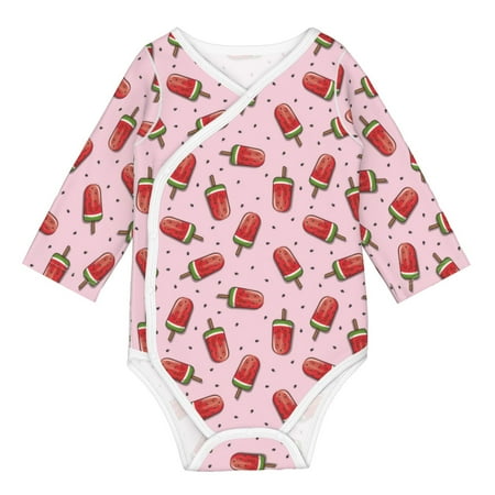 Gaeub Watermelon Ice Cream Unisex Babies Long-Sleeve Bodysuit 100% Organic Cotton-3 Months
Gaeub Watermelon Ice Cream Unisex Babies Long-Sleeve Bodysuit 100% Organic Cotton-3 Months