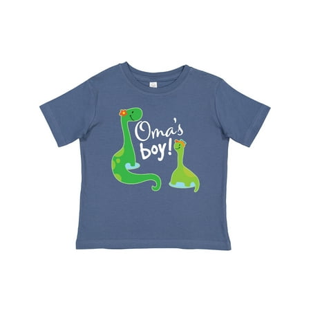 Inktastic Omas Boy Grandson Dinosaur Gift Baby Boy T-Shirt