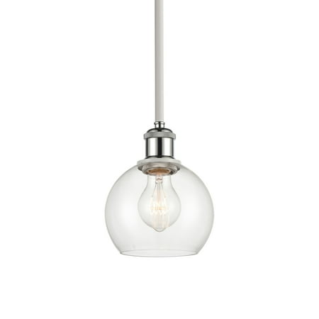 Innovations Lighting 516-1S-8-6 Athens Pendant Athens 6 Wide Mini Pendant - White and
Innovations Lighting 516-1S-8-6 Athens Pendant Athens 6 Wide Mini Pendant - White and