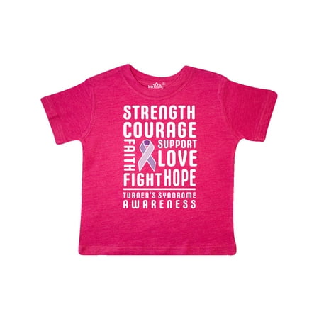 Inktastic Turners Syndrome Awareness Strength Courage Support Gift Toddler Boy or Toddler Girl T-Shirt
Inktastic Turners Syndrome Awareness Strength Courage Support Gift Toddler Boy or Toddler Girl T-Shirt