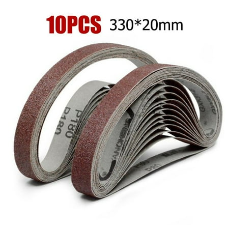 10pcs 20*330mm Sanding Belt 40-1000Grit Grinding and Polishing for Angle Grinder
10pcs 20*330mm Sanding Belt 40-1000Grit Grinding and Polishing for Angle Grinder