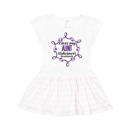 Inktastic I Love My Aunt Alzheimer s Awareness with Purple Hearts Gift Toddler Girl Dress
Inktastic I Love My Aunt Alzheimer s Awareness with Purple Hearts Gift Toddler Girl Dress