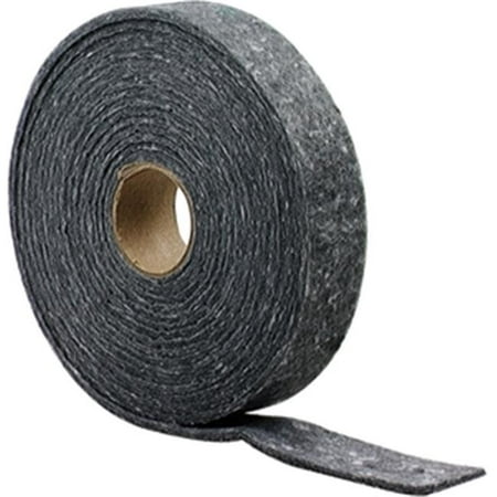 3335 0.19 x 0.63 in. x 17 ft. Felt Weatherstrip Gray