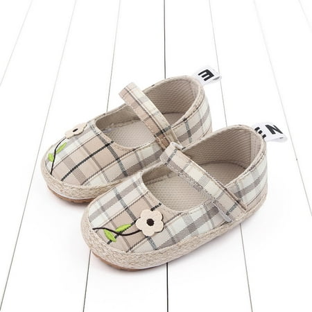 Loopsun Baby s Casual Shoes Toddler Shoes Baby Girls Cute Fashion Lattice Print Flowers Non-slip Soft Bottom Sandals Birthday Gifts for Girls Boys Children
Loopsun Baby s Casual Shoes Toddler Shoes Baby Girls Cute Fashion Lattice Print Flowers Non-slip Soft Bottom Sandals Birthday Gifts for Girls Boys Children
