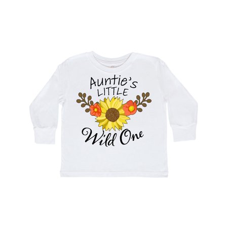 Inktastic Auntie s Little Wild 1 with Beautiful Sunflower Gift Toddler Boy or Toddler Girl Long Sleeve T-Shirt
Inktastic Auntie s Little Wild 1 with Beautiful Sunflower Gift Toddler Boy or Toddler Girl Long Sleeve T-Shirt