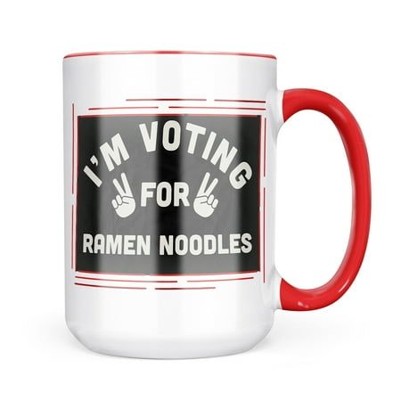 Neonblond I m Voting For ramen noodles Funny Saying Mug gift for Coffee Tea lovers
Neonblond I m Voting For ramen noodles Funny Saying Mug gift for Coffee Tea lovers