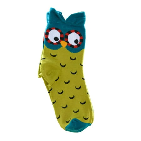 1 Pair Cotton Crew Socks Adorable Owl Stretchy Elastic Mid-calf Sports Socks for Women Girls (Green)
1 Pair Cotton Crew Socks Adorable Owl Stretchy Elastic Mid-calf Sports Socks for Women Girls (Green)