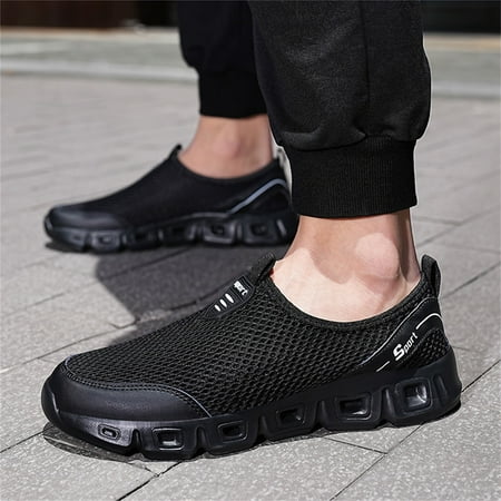 Ykohkofe Men Shoes Summer Large Size Lightweight Hollow Mesh Outdoor Sneakers Non Slip Casual Running Shoes
Ykohkofe Men Shoes Summer Large Size Lightweight Hollow Mesh Outdoor Sneakers Non Slip Casual Running Shoes