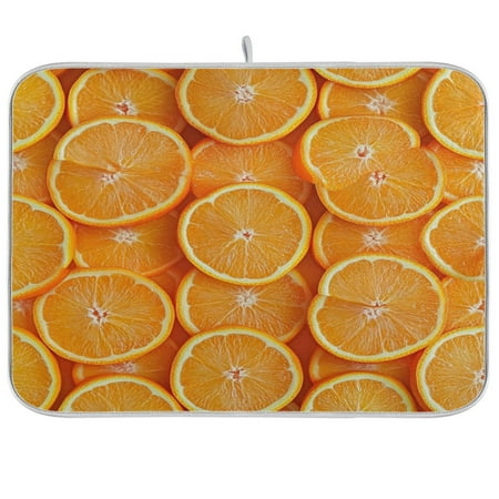 Kitchen Drying Mat,Oranges Pattern18 ×24 Single Sided Printed Kitchen Countertop Multi-Purpose Drainage Drying Mat.
Kitchen Drying Mat,Oranges Pattern18 ×24 Single Sided Printed Kitchen Countertop Multi-Purpose Drainage Drying Mat.
