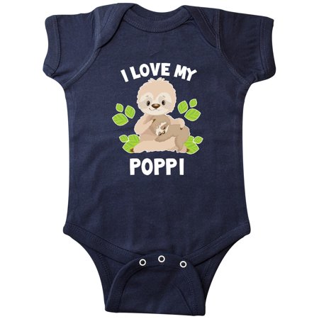 Inktastic Cute Sloth I Love My Poppi with Green Leaves Gift Baby Boy or Baby Girl Bodysuit
Inktastic Cute Sloth I Love My Poppi with Green Leaves Gift Baby Boy or Baby Girl Bodysuit