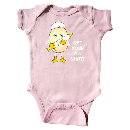 Inktastic Get Your Flu Shot Egghead White Text Gift Baby Boy or Baby Girl Bodysuit
Inktastic Get Your Flu Shot Egghead White Text Gift Baby Boy or Baby Girl Bodysuit