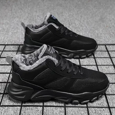 Men‘s Fashion Warm Fleece Comfortable Breathable Non-Slip Walking Shoes Winter
Men‘s Fashion Warm Fleece Comfortable Breathable Non-Slip Walking Shoes Winter