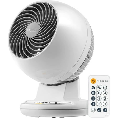 Oscillating Fan Vortex Fan Remote Equipped 7-in-1 Fan w/ Timer/ Multi Oscillation/ Air Circulator/ 3 Speed Settings 46ft Max Air Distance Medium White
Oscillating Fan Vortex Fan Remote Equipped 7-in-1 Fan w/ Timer/ Multi Oscillation/ Air Circulator/ 3 Speed Settings 46ft Max Air Distance Medium White