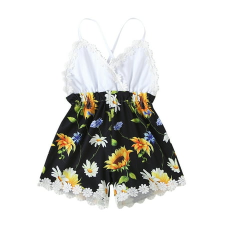 QWERTYU Infant Baby Toddler Kids Sleeveless Ruffle Suspender Romper for Girl Summer Clothes Jumpsuit 6M-3Y White 70
QWERTYU Infant Baby Toddler Kids Sleeveless Ruffle Suspender Romper for Girl Summer Clothes Jumpsuit 6M-3Y White 70