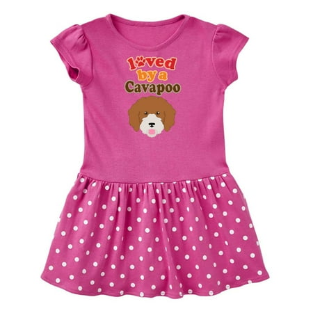 Inktastic Cavapoo Dog Gift Gift Baby Girl Dress