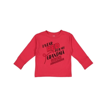 Inktastic I Wear Red for my Grandma- Stroke Awareness Gift Toddler Boy or Toddler Girl Long Sleeve T-Shirt
Inktastic I Wear Red for my Grandma- Stroke Awareness Gift Toddler Boy or Toddler Girl Long Sleeve T-Shirt