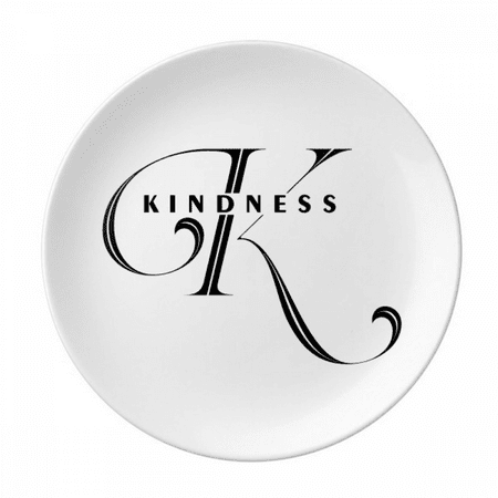 Letter Expression Kind Knowledge Plate Decorative Porcelain Salver Tableware Dinner Dish
Letter Expression Kind Knowledge Plate Decorative Porcelain Salver Tableware Dinner Dish