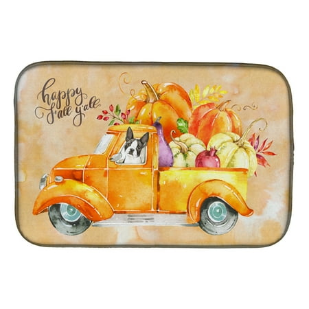 Carolines Treasures CK2610DDM Fall Harvest Boston Terrier Dish Drying Mat 14 x 21 multicolor
Carolines Treasures CK2610DDM Fall Harvest Boston Terrier Dish Drying Mat 14 x 21 multicolor