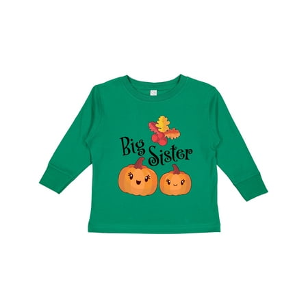 Inktastic Big Sister Pumpkins with Fall Leaves Gift Toddler Toddler Girl Long Sleeve T-Shirt
Inktastic Big Sister Pumpkins with Fall Leaves Gift Toddler Toddler Girl Long Sleeve T-Shirt